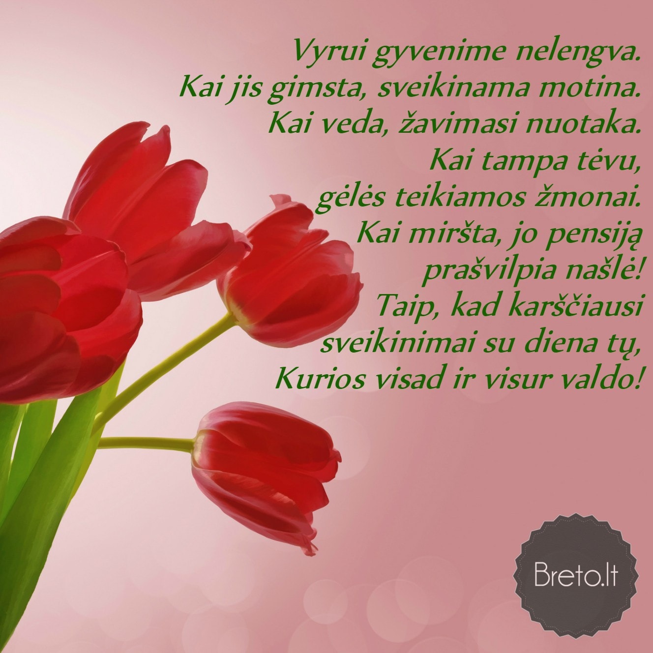 Sveikinimai jubiliejaus proga mamai