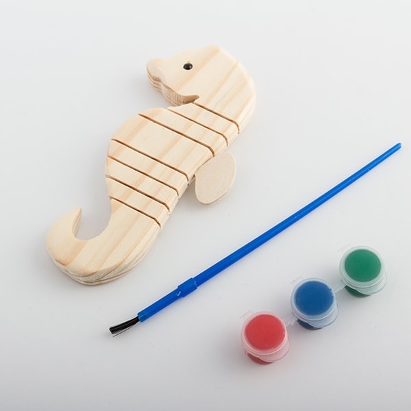 3d nudazomas juru arkliukas 3D nudažomas Jūrų arkliukas
