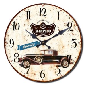 Sieninis laikrodis „Retro automobilis“