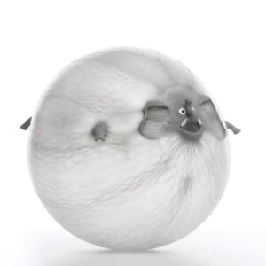 Pripučiamas gyvūnas kamuolys