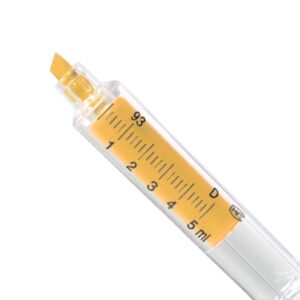 Šviečiantis žymeklis švirkštas