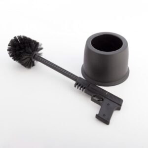 Tualeto šepetys ginklas