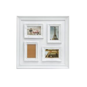 Vintažinis rėmelis baltas