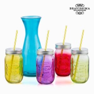 Granitas su stiklinėmis