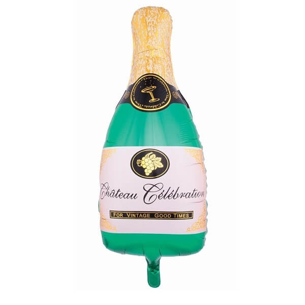Folinis balionas „Šampano butelis“