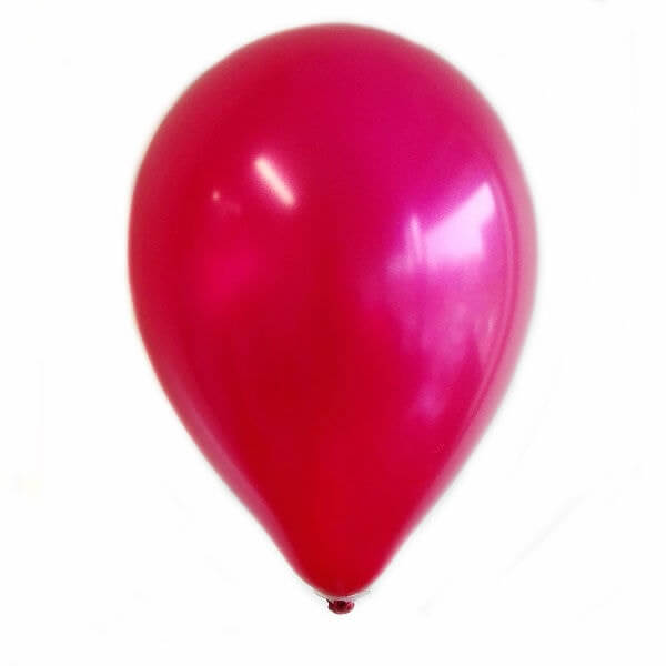Perlamutrinis ryškiai rožinis balionas