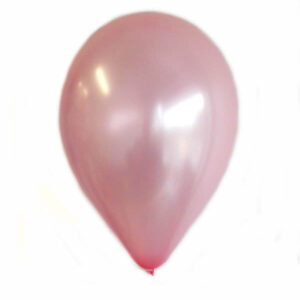 Perlamutrinis šviesiai rožinis balionas
