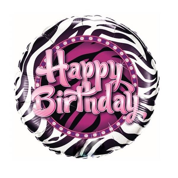 folinis balionas jai happy birthday Folinis balionas Joms „Happy birthday“