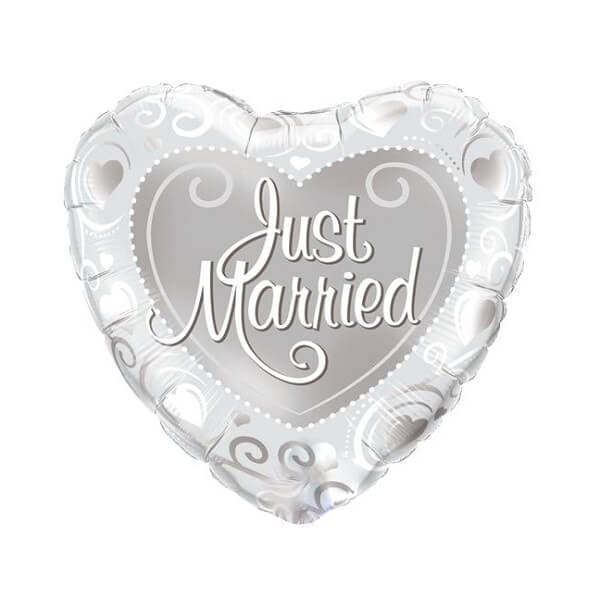 Folinis balionas „Just Married“