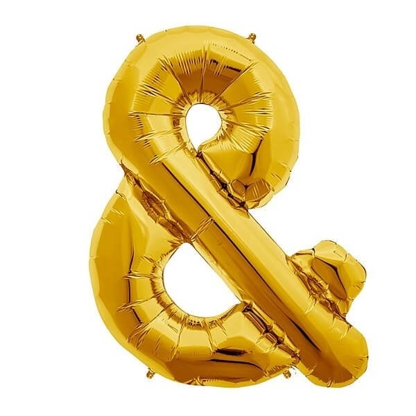 Folinis balionas „Auksinis simbolis &“