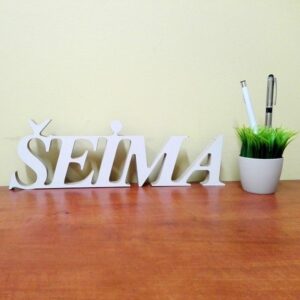 Šeima didžiosios raidės