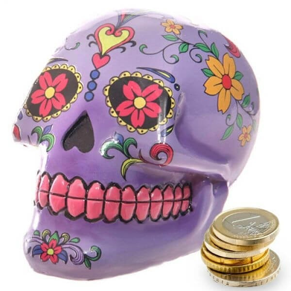 Taupyklė „Meksikietiška kaukolė“