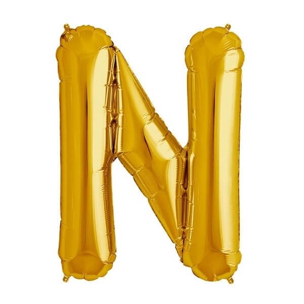 XXL folinis balionas raidė „N“