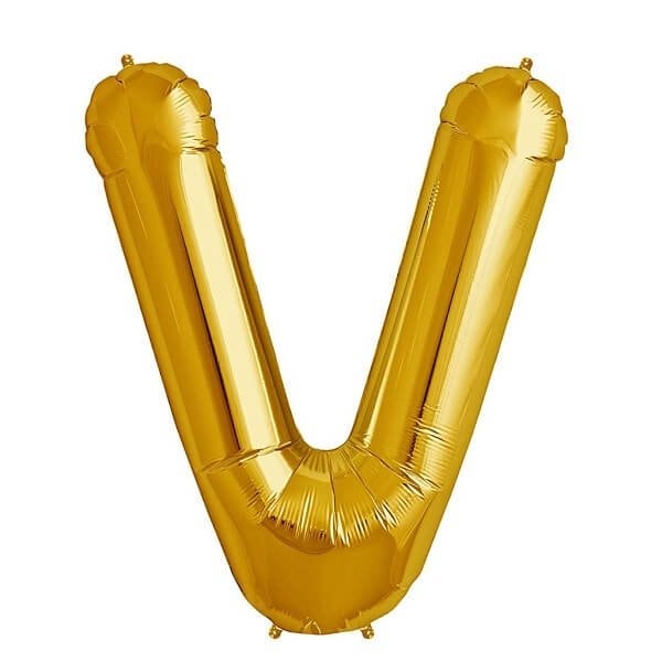 XXL folinis balionas „Raidė V“