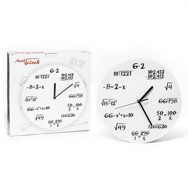 Sienins laikrodis „Matematika"
