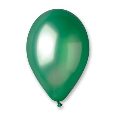 Žalias perlamutrinis helio balionas