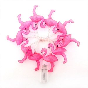 Šviečianti girlianda „Flamingai“