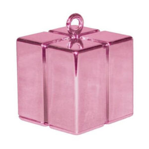 Rožinės spalvos svarelis dėžutė
