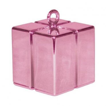 Rožinės spalvos svarelis dėžutė