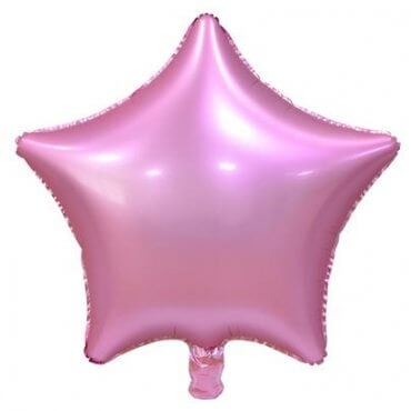 Folinis rožinės spalvos balionas