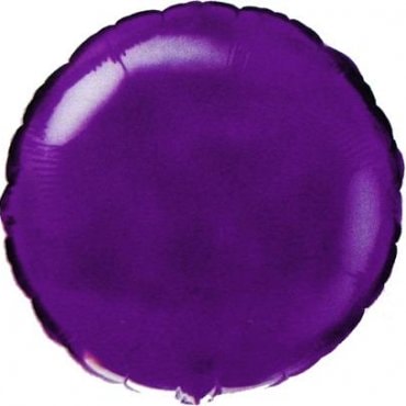 Apvalus violetinės spalvos folinis balionas