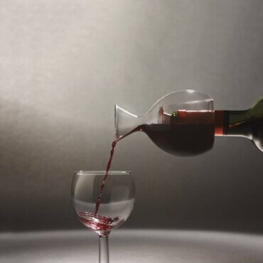 Vyno stiklinis grafinas