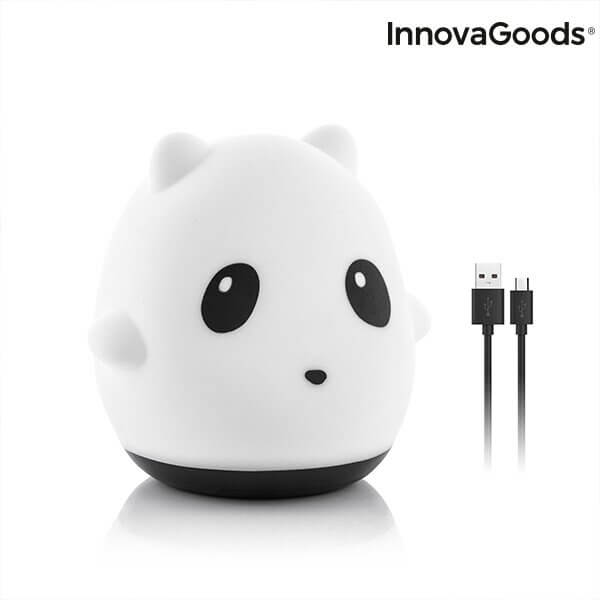 Silikoninė naktinė lempa „Panda“ prekės namams