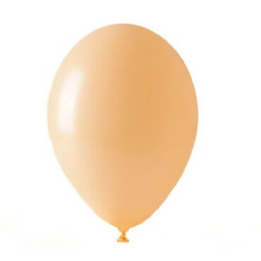 Persikinis helio balionas