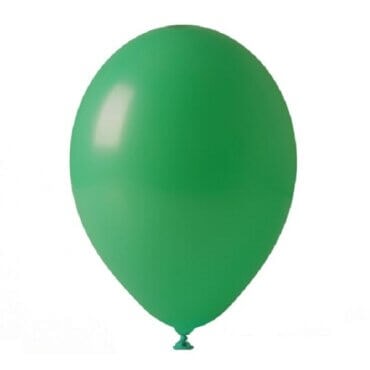 Tamsiai žalias helio balionas