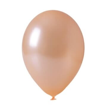 Vario spalvos perlamutrinis helio balionas