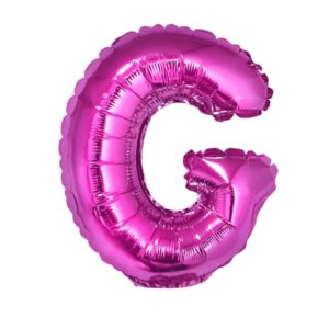 Rožinis balionas Raidė G