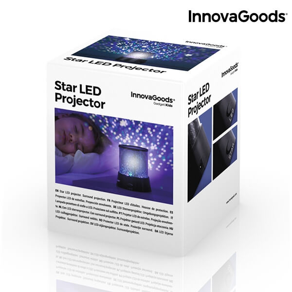led lempa vaikui Šviečiantis projektorius