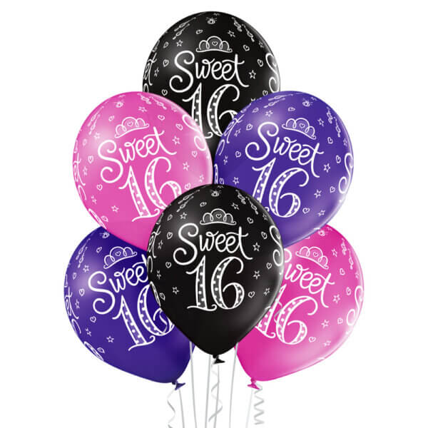 Guminis gimtadienio balionas „Sweet 16“