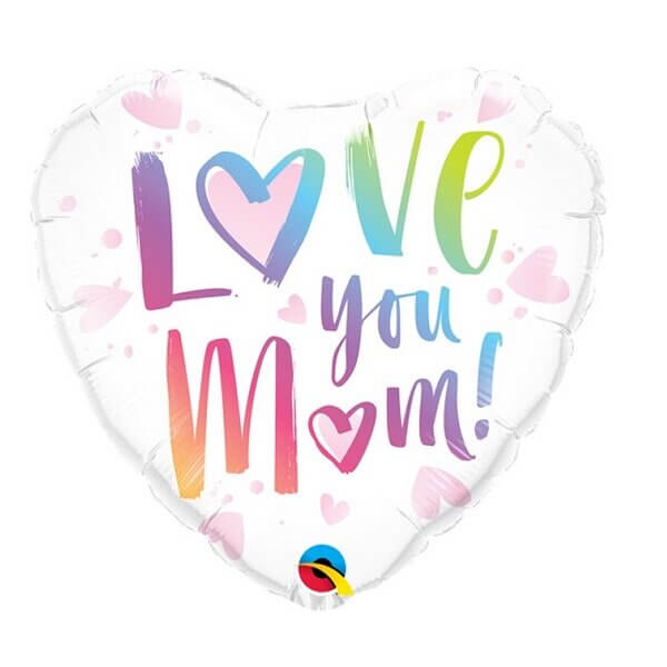 Folinis balionas „I love you mom“