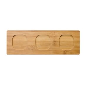 Bambukinių indų rinkinys užkandžiams