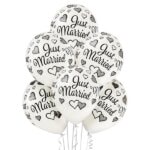 Guminis helio balionas „Just Married“