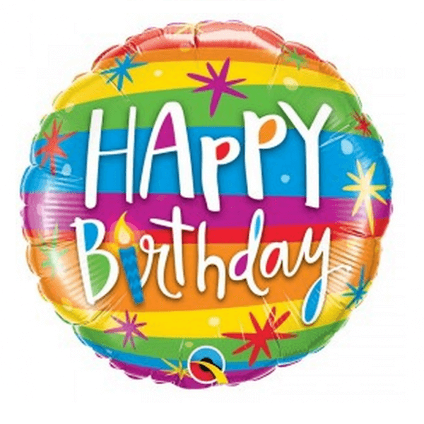 folinis balionas happy birthday dovanos gimtadieniui Folinis balionas "Happy Birthday"