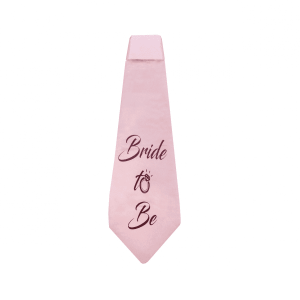 Mergvakario kaklaraištis „Bride to be“