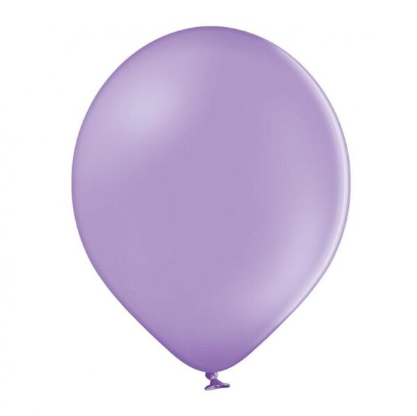 Šviesiai violetinis guminis helio balionas šventėms