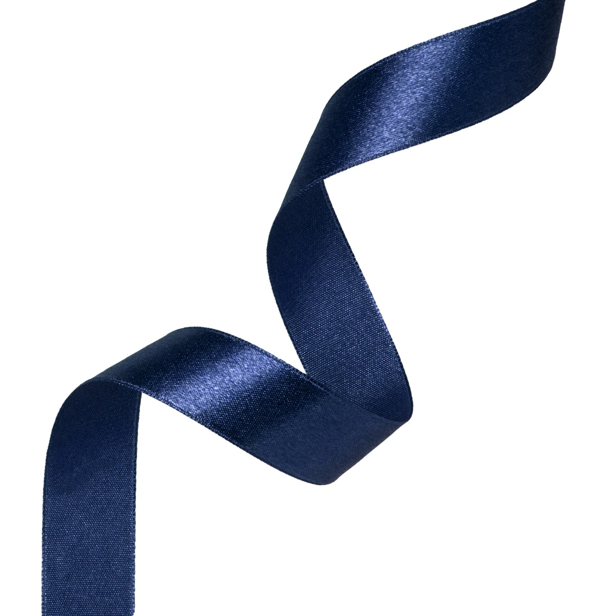 tamsiai melyna satino juostele dovanoms 12mm Tamsiai mėlynos spalvos atlasinė juostelė 12mm