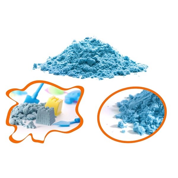 Mėlynos spalvos kinetinis smėlis