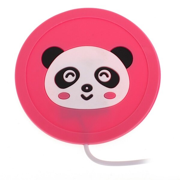 Gėrimų šildyklė „Rožinė panda"