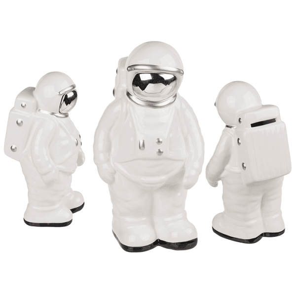 taupykle astronautas Keramikinės taupyklės vaikams Astronautas