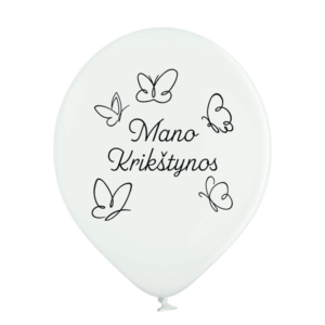 Baltas balionas „Mano krikštynos"