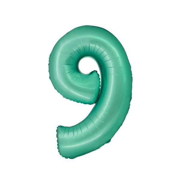 Smaragdinis folinis balionas „Skaičius 9"