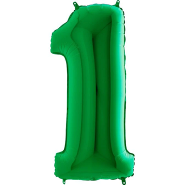Folinis žalias balionas „Skaičius "