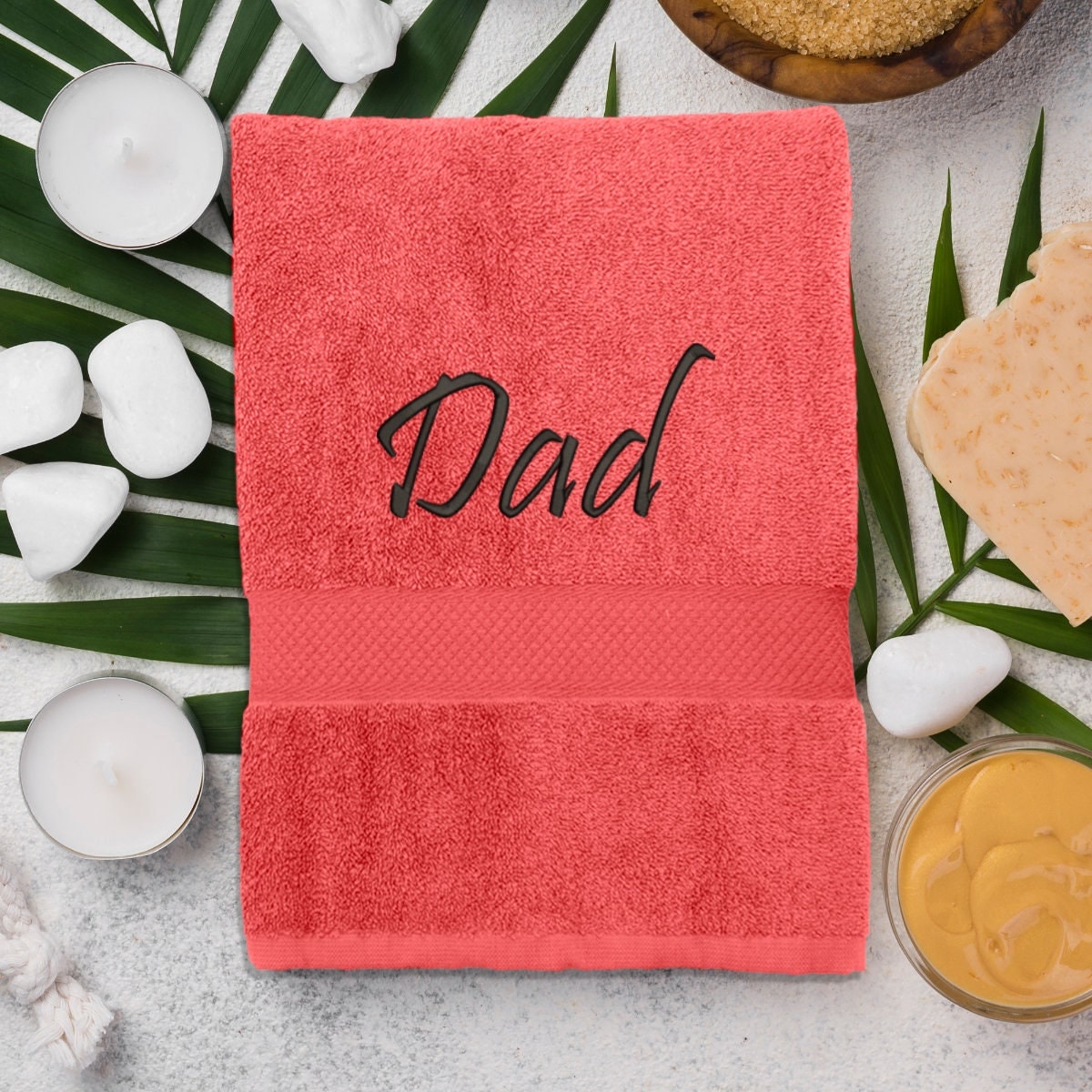 embroidered-towel-dad-cotton-towel-70×140-63341f91-1