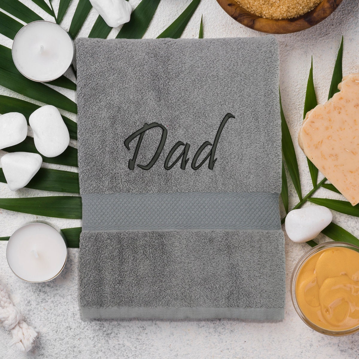 embroidered-towel-dad-cotton-towel-70×140-63341f9d