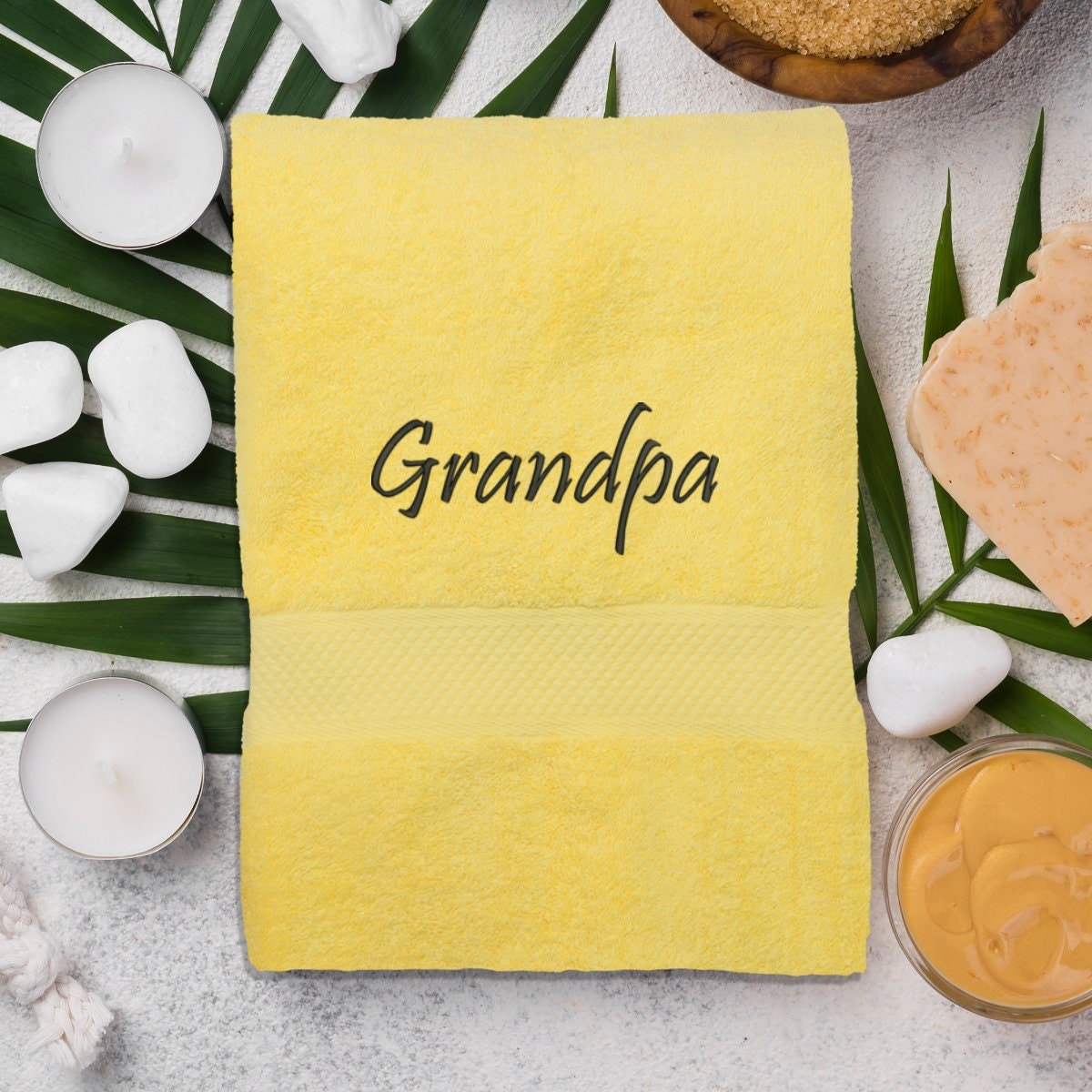 embroidered-towel-grandpa-cotton-towel-70×140-63341f33