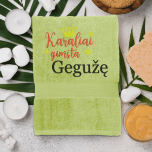 Rankšluostis „Karaliai gimsta Gegužę“